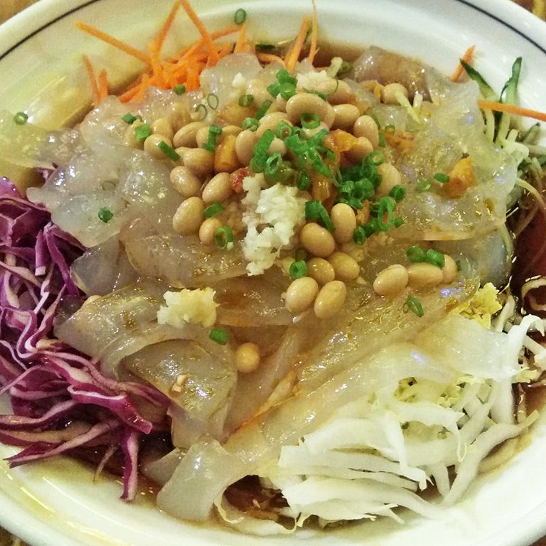 Liangpi - Ensalada de fideos con verduras-(1)